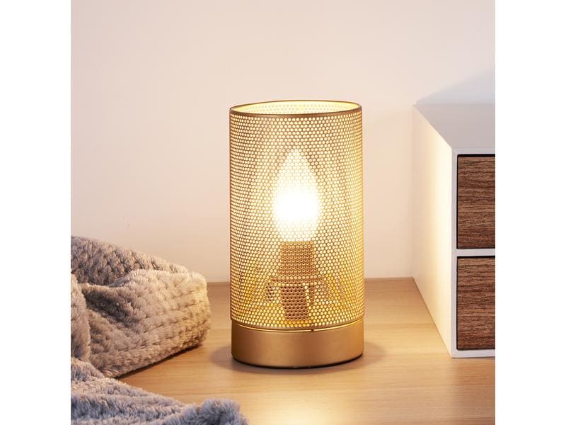 Pauleen Tischleuchte Golden Mesh, 1x E14 Gold