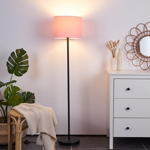 Pauleen Stehleuchte Sweet Reverie 1x E27, Rosa/Schwarz