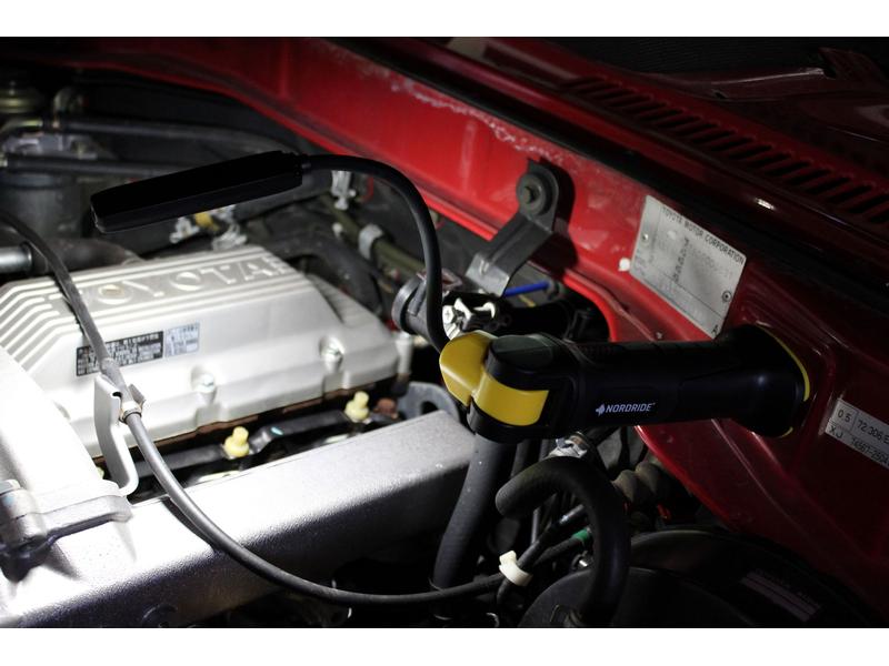 Nordride Handleuchte Twist Light 500 lm, IP65, mit Magnet und Haken