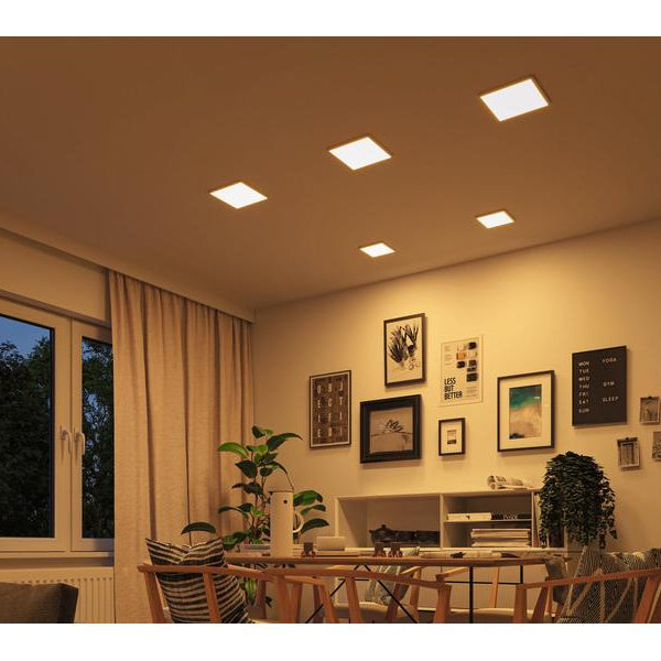 Paulmann Einbauleuchte Areo VariFit 230 x 230 2000-4000 K, Weiss