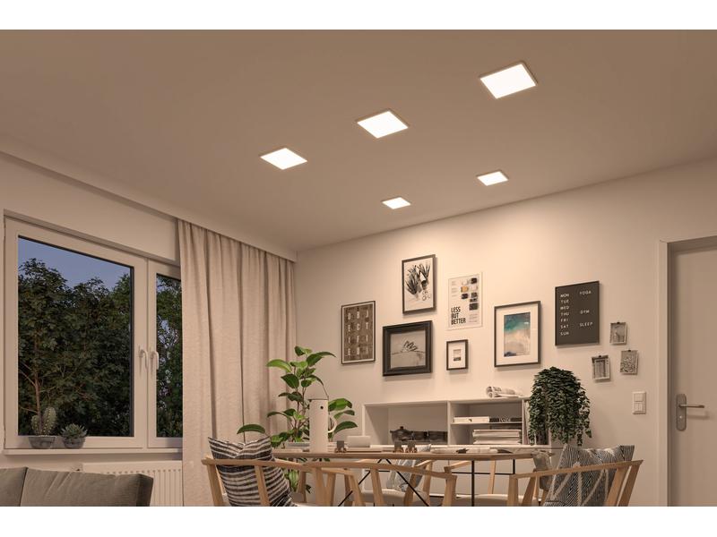 Paulmann Einbauleuchte Areo VariFit 230 x 230 2000-4000 K, Weiss