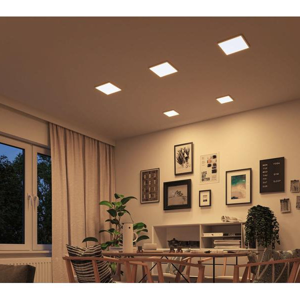 Paulmann Einbauleuchte Areo VariFit 230 x 230 2000-4000 K, Weiss