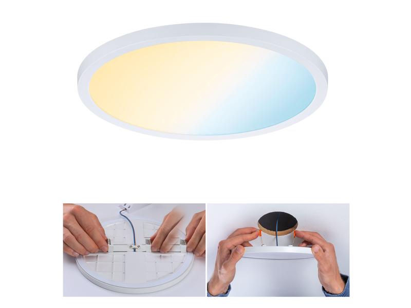 Paulmann Einbauleuchte Areo VariFit 16W 230 mm, Weiss