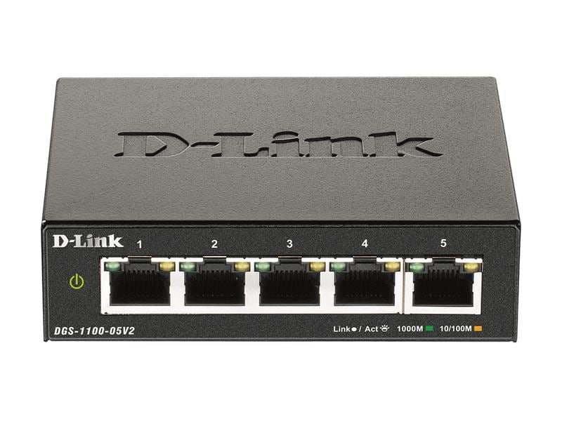 D-Link Switch DGS-1100-05V2 5 Port