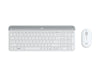 Logitech Tastatur-Maus-Set MK470 White