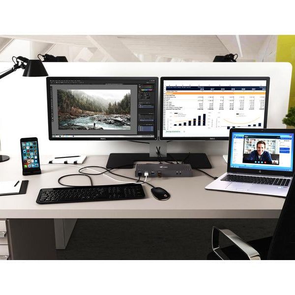 I-tec USB 3.0 / USB-C Dual Display Docking Station