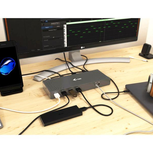 I-tec USB 3.0 / USB-C Dual Display Docking Station
