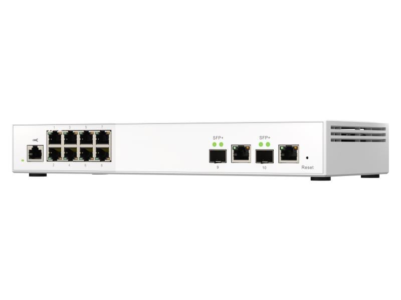 QNAP QSW-M2108-2C Web Managed Switch 10 Port