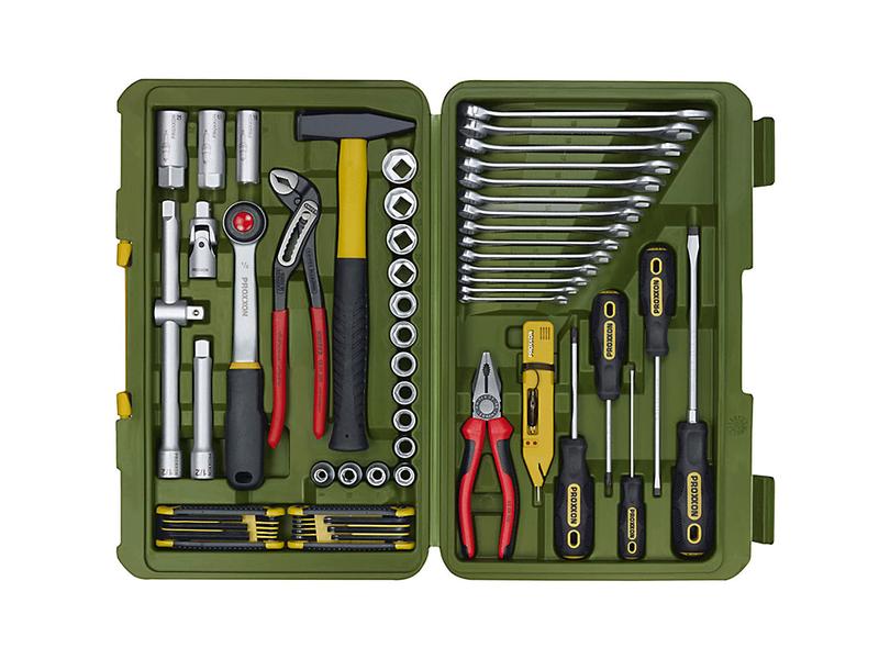 Proxxon Industrial Werkzeugkoffer PKW- und Universalwerkzeugkoffer 47-teilig