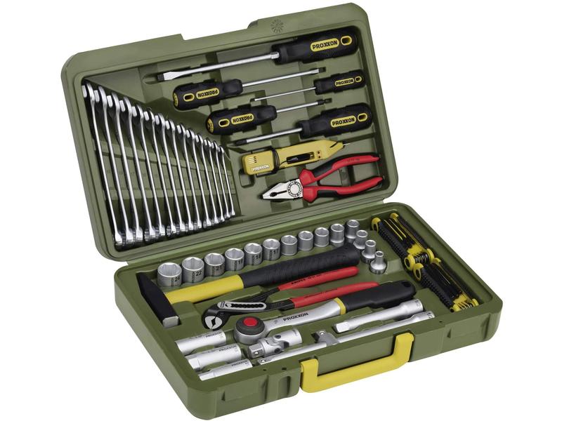 Proxxon Industrial Werkzeugkoffer PKW- und Universalwerkzeugkoffer 47-teilig