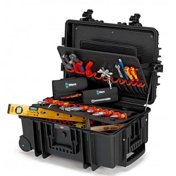 Knipex Werkzeugkoffer «Robust45» Elektro 63-teilig