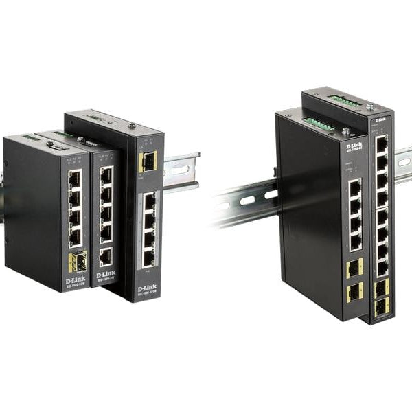 D-Link Rail Switch DIS-100G-6S 6 Port