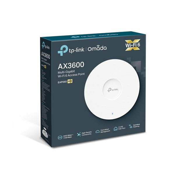 TP-Link Access Point EAP660 HD Wi-Fi 6