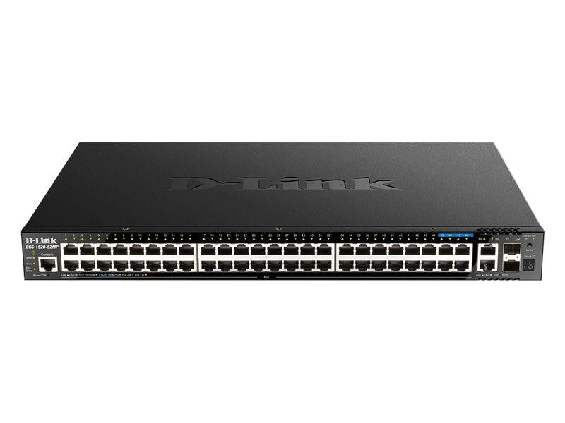 D-Link PoE+ Switch DGS-1520-52MP/E 52 Port