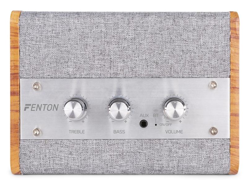 Fenton Bluetooth Speaker VBS40 Braun, Grau