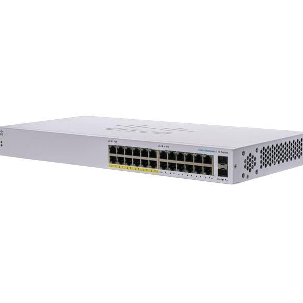 Cisco PoE Switch CBS110-24PP-EU 24 Port