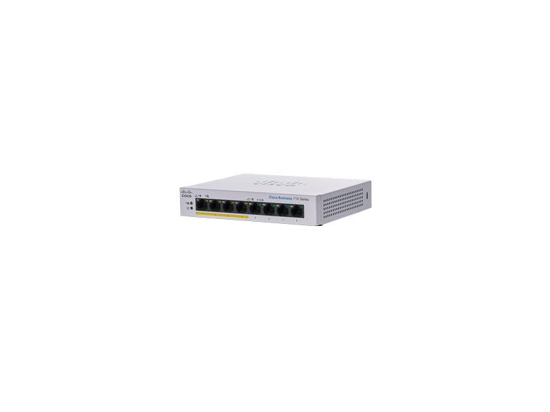 Cisco PoE Switch CBS110-8PP-D-EU 8 Port