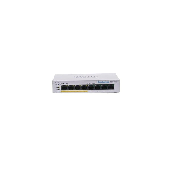 Cisco PoE Switch CBS110-8PP-D-EU 8 Port