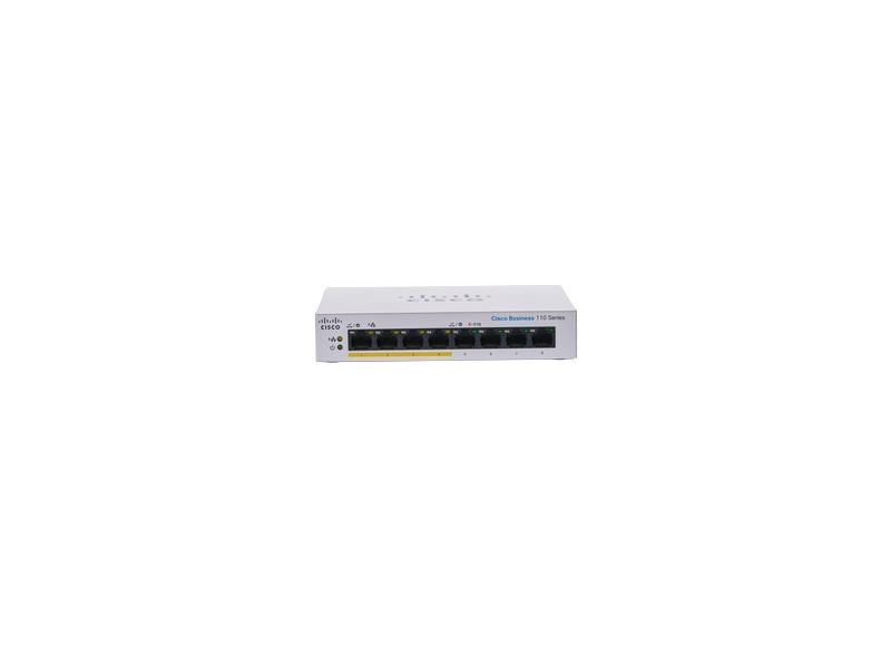 Cisco PoE Switch CBS110-8PP-D-EU 8 Port