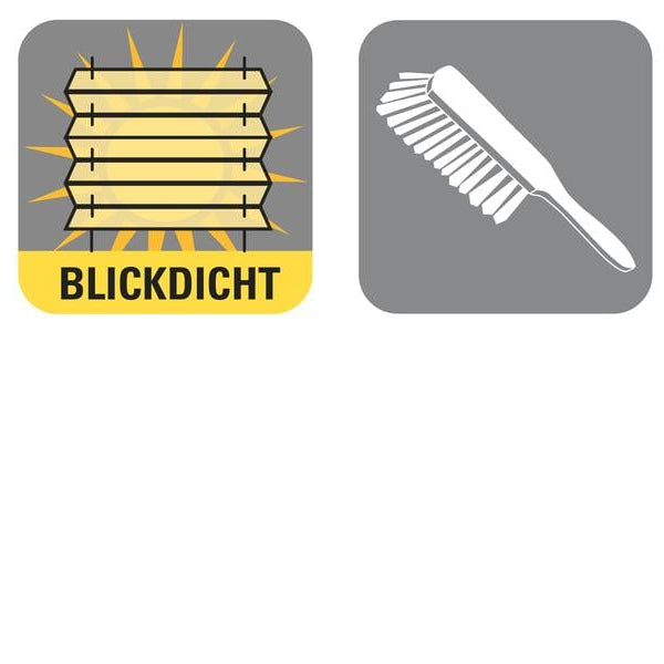 Gardinia Plissée Solo mit Saugnäpfen, blickdicht 50 x 130 cm, Weiss