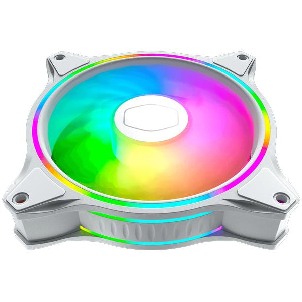 Cooler Master PC-Lüfter MF120 Halo 3 In 1 Weiss