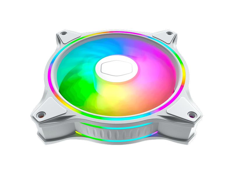 Cooler Master PC-Lüfter MF120 Halo 3 In 1 Weiss