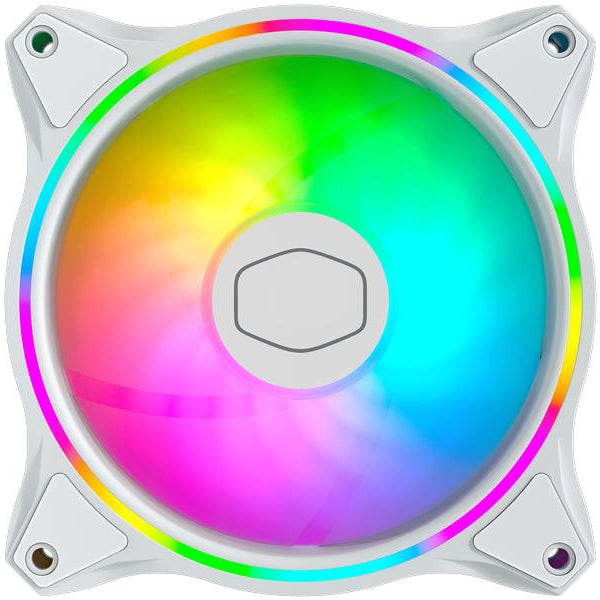 Cooler Master PC-Lüfter MF120 Halo 3 In 1 Weiss