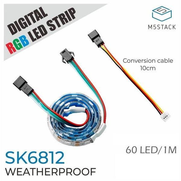 M5 Stack LED Stripe Digitale RGB LED Streife SK6812 1 m