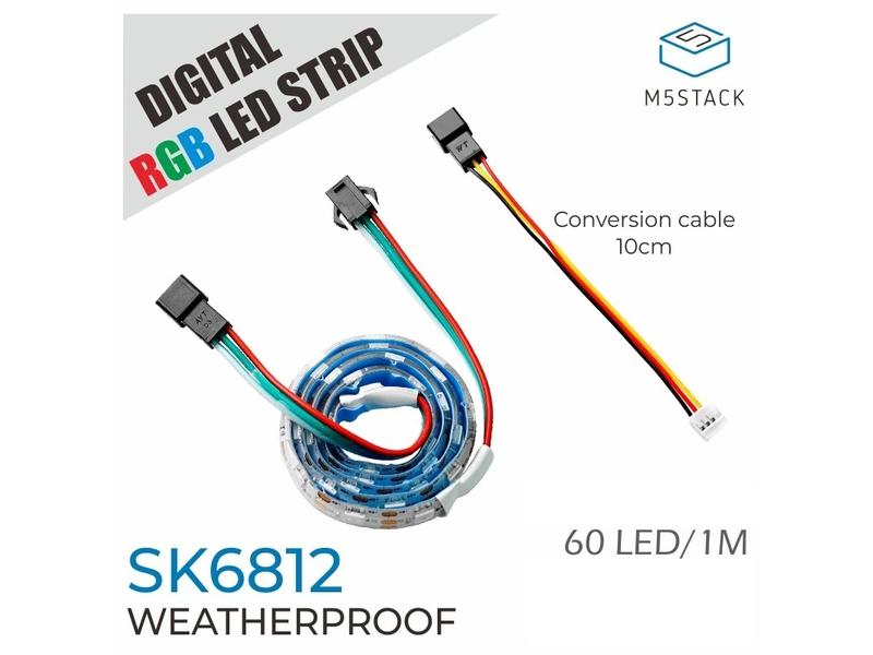 M5 Stack LED Stripe Digitale RGB LED Streife SK6812 1 m