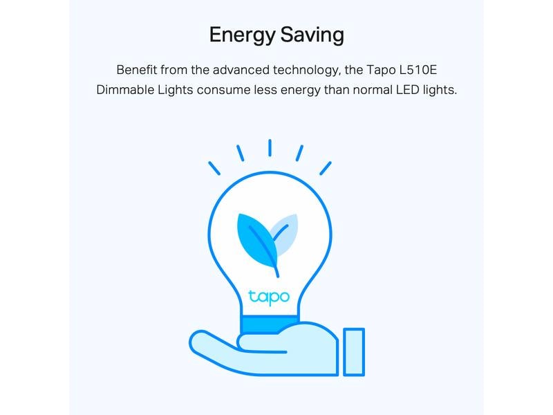 TP-Link Leuchtmittel Tapo L510E 1 Stück