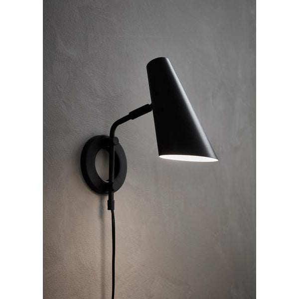 Markslöjd Wandleuchte Cal 1L 1x E14, Schwarz