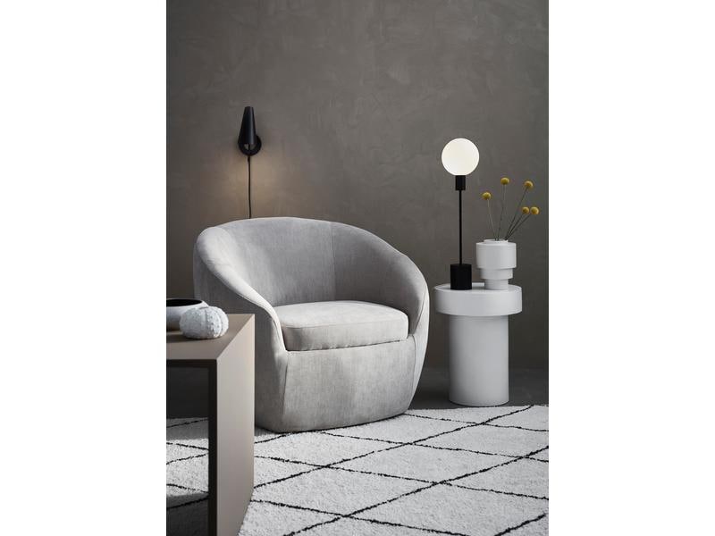 Markslöjd Wandleuchte Cal 1L 1x E14, Schwarz