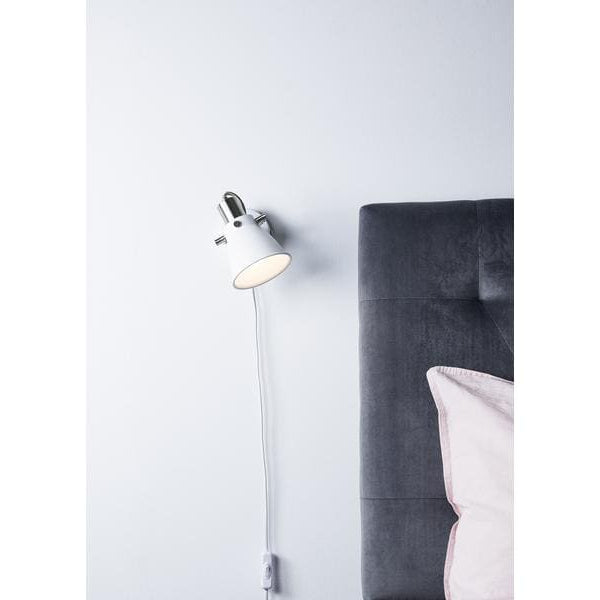 Markslöjd Wandleuchte Alton 1L 1x E14, Weiss