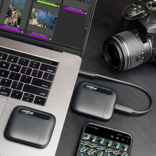 Crucial Externe SSD X6 Portable 1000 GB