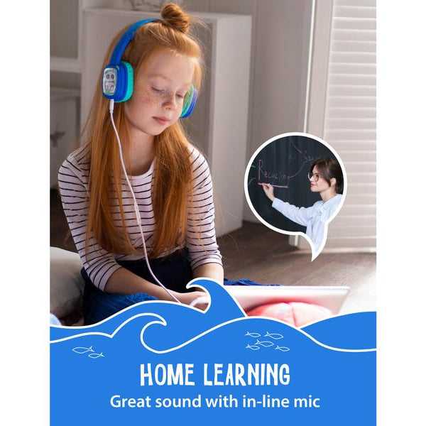 Planet Buddies On-Ear-Kopfhörer DIY Blau; Türkis