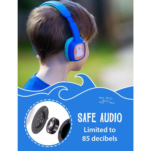 Planet Buddies On-Ear-Kopfhörer DIY Blau; Türkis