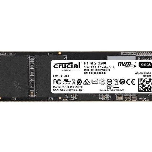 Crucial P1 M.2 - 2TB