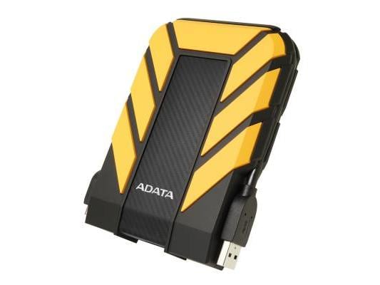 ADATA Externe Festplatte AHD710P 1 TB, Gelb/Schwarz