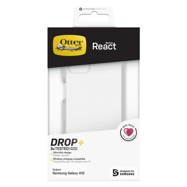 Otterbox Back Cover React Galaxy A12 Transparent