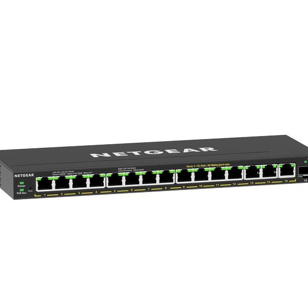 Netgear PoE+ Switch GS316EP-100PES 16 Port