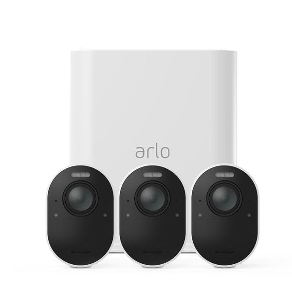 Arlo Überwachungsset Ultra 2 4K UHD VMS5340-200EUS Set 3 Kameras