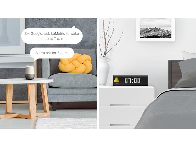 LaMetric Time - smarte WLAN-Uhr