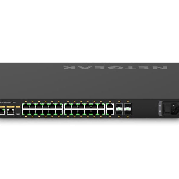 Netgear PoE+ Switch AV Line M4250-26G4XF-PoE+ 28 Port
