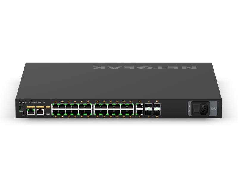 Netgear PoE+ Switch AV Line M4250-26G4XF-PoE+ 28 Port