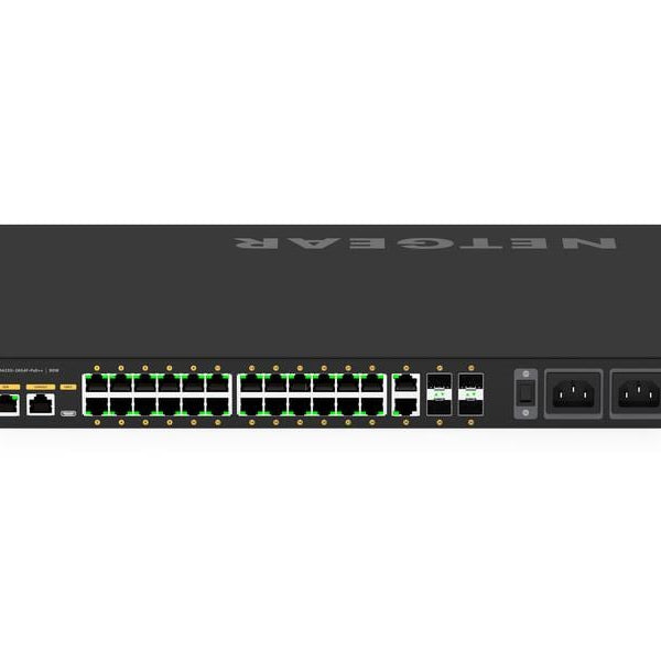 Netgear PoE++ Switch AV Line M4250-26G4F-PoE++ 28 Port