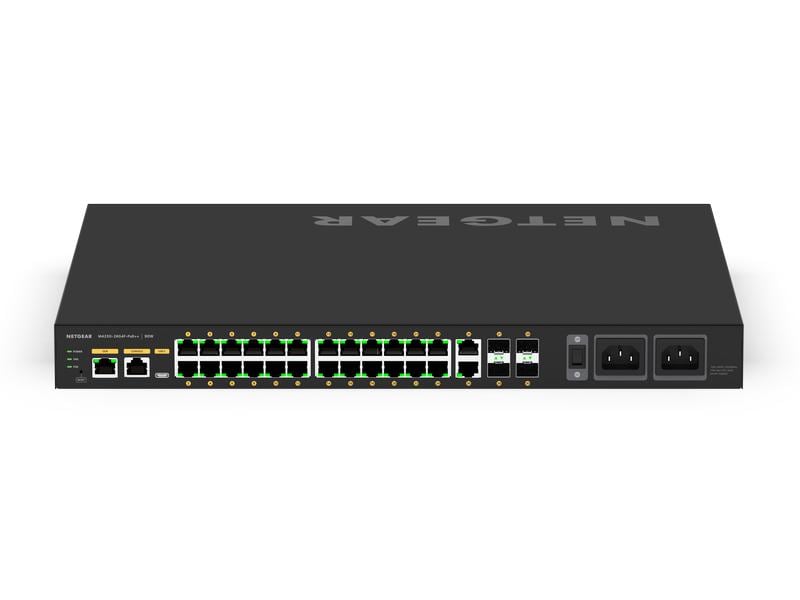 Netgear PoE++ Switch AV Line M4250-26G4F-PoE++ 28 Port