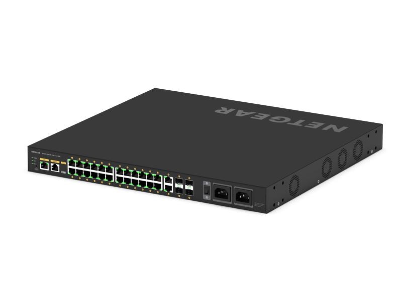 Netgear PoE++ Switch AV Line M4250-26G4F-PoE++ 28 Port