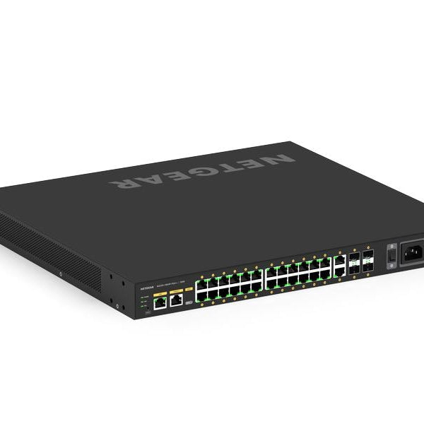 Netgear PoE++ Switch AV Line M4250-26G4F-PoE++ 28 Port