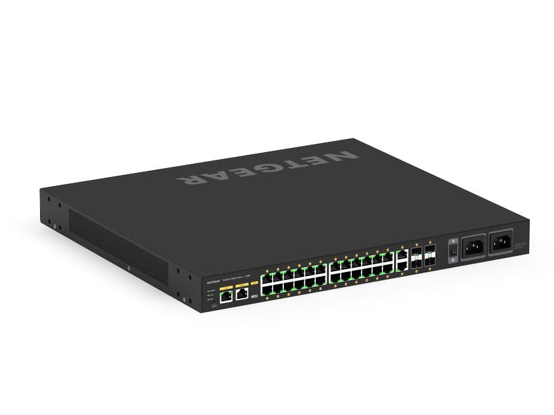 Netgear PoE++ Switch AV Line M4250-26G4F-PoE++ 28 Port