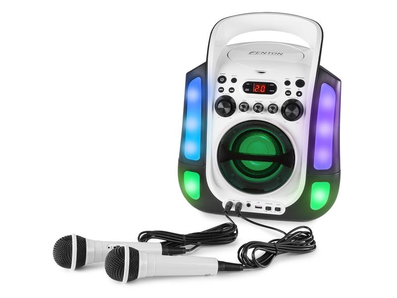 Fenton Lautsprecher Karaoke Maschine SBS30W Weiss